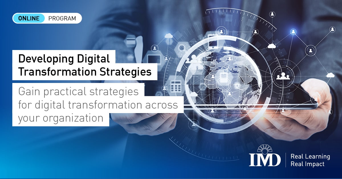 Developing Digital Transformation Strategies Online Program