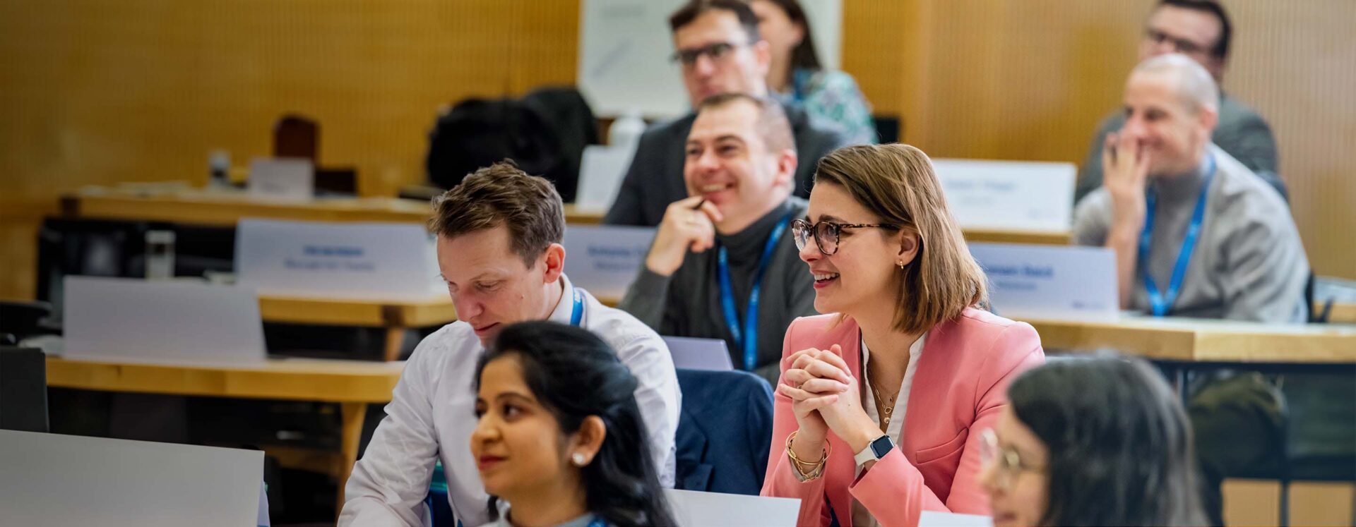 IMD EMBA students in classroom