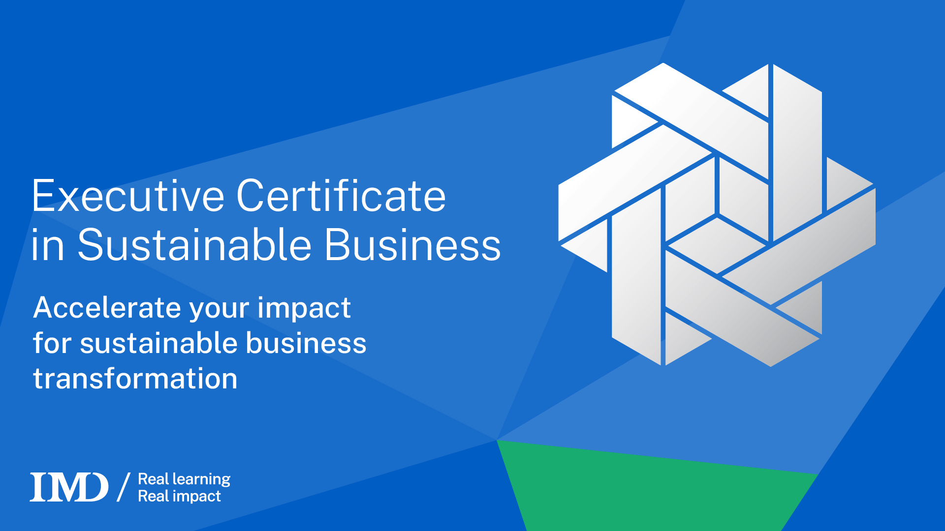 IMD Executive Certificate in Sustainable Business