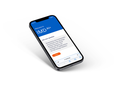 IMD's AI+ interactive personalized learning tool - IMD Business School