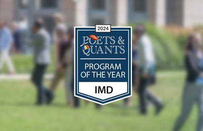 Poets&Quants Award<br>MBA Program of the Year